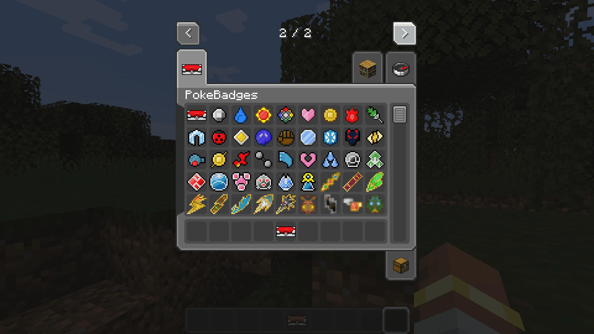 PokeBadges [Cobblemon & Pixelmon Addon] screenshot