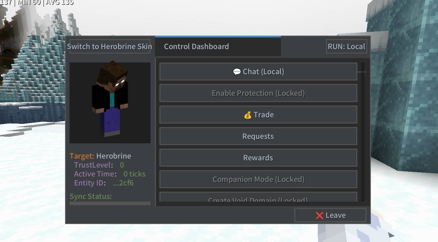 Herobrine Companion screenshot