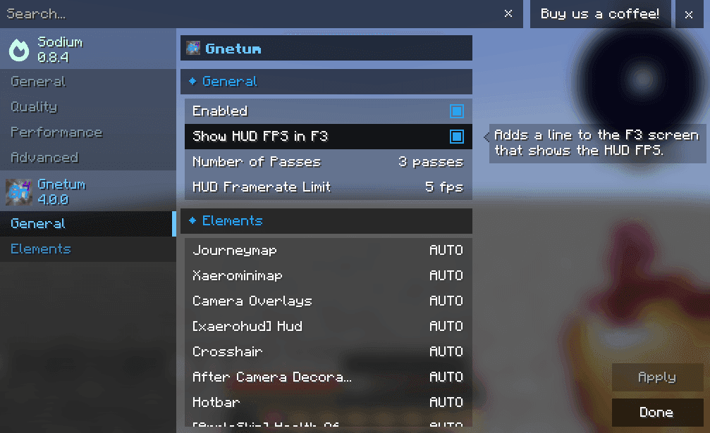Gnetum screenshot