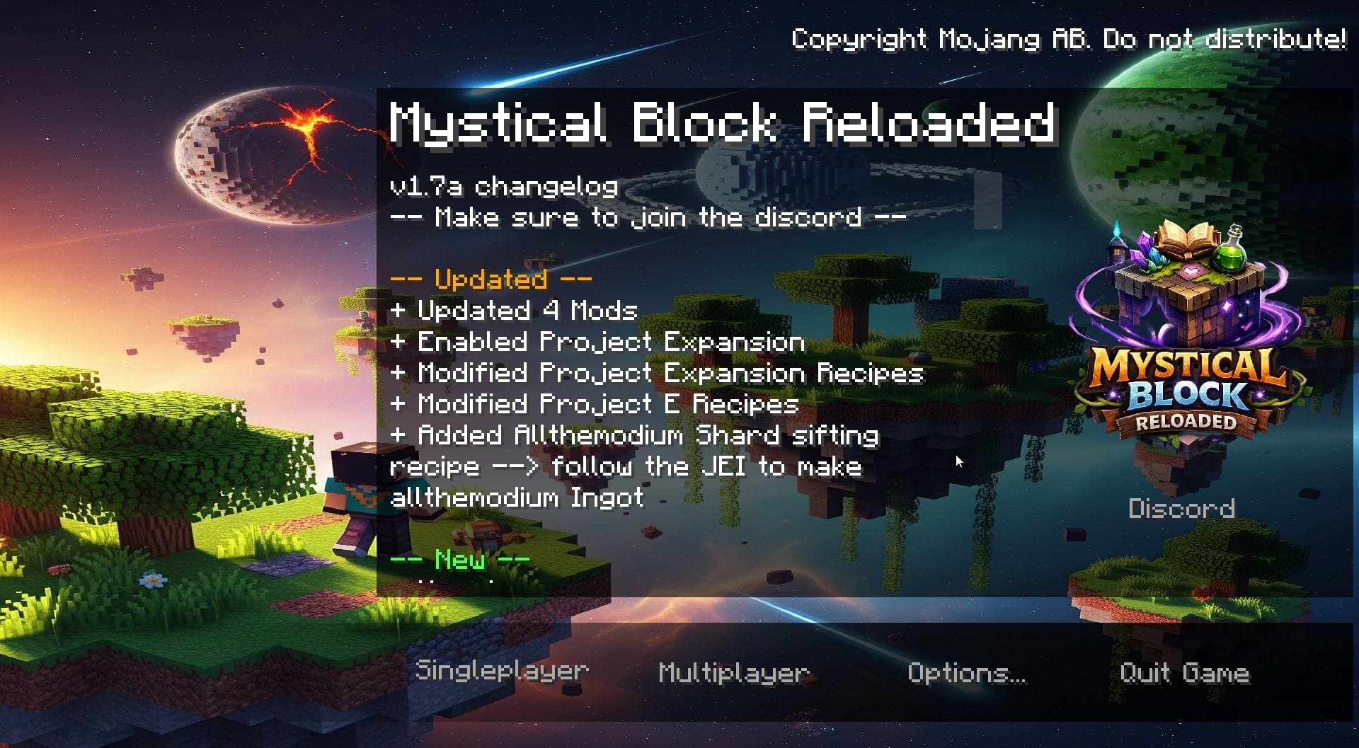 Mystical Block Reloaded screenshot