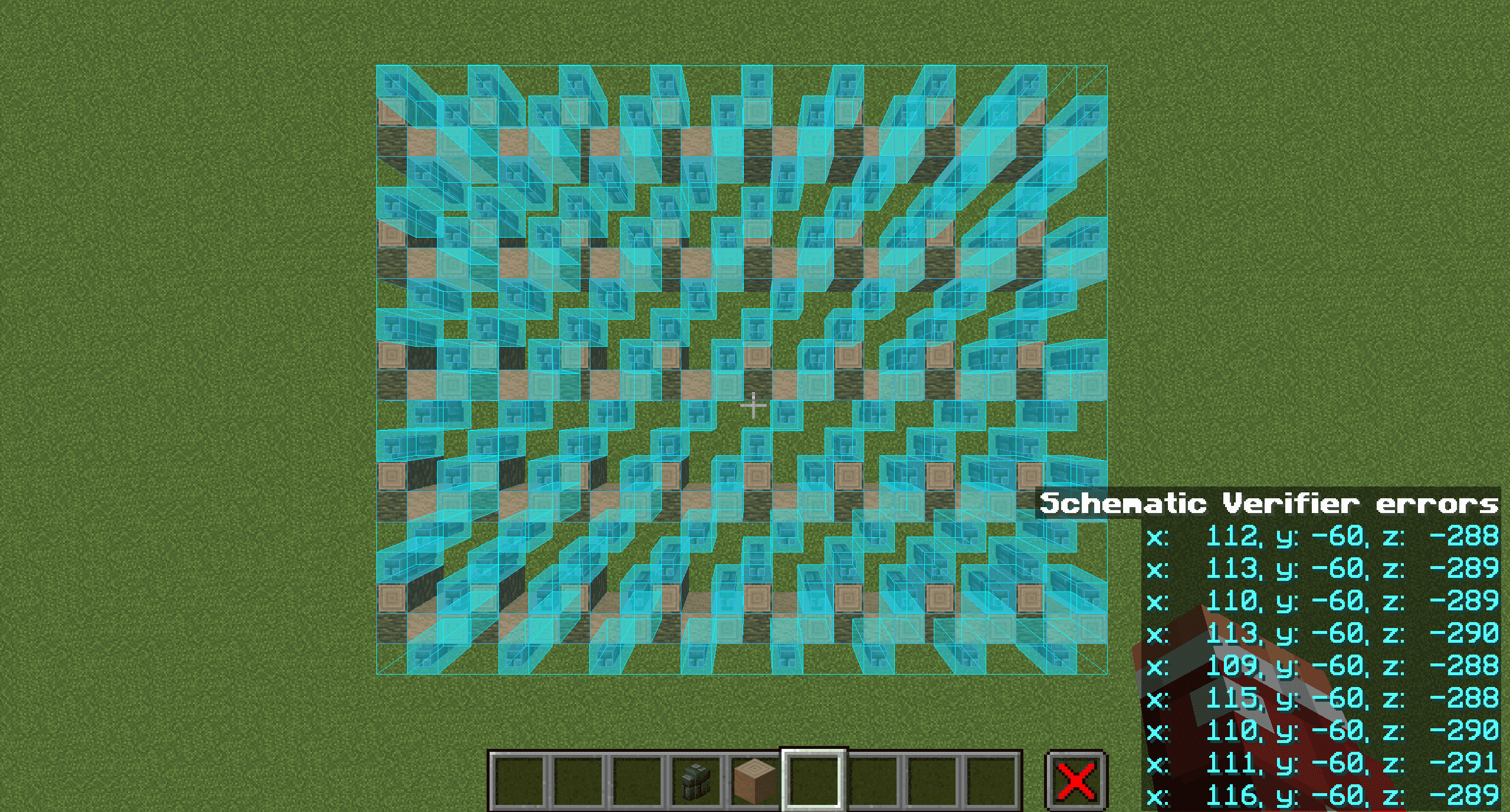 Litematica Inventory Highlight screenshot
