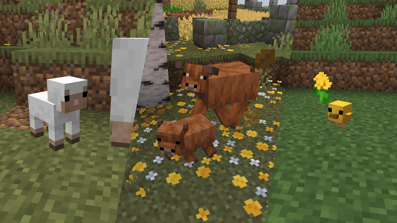 Baby Animals and Rabbit model backport screenshot