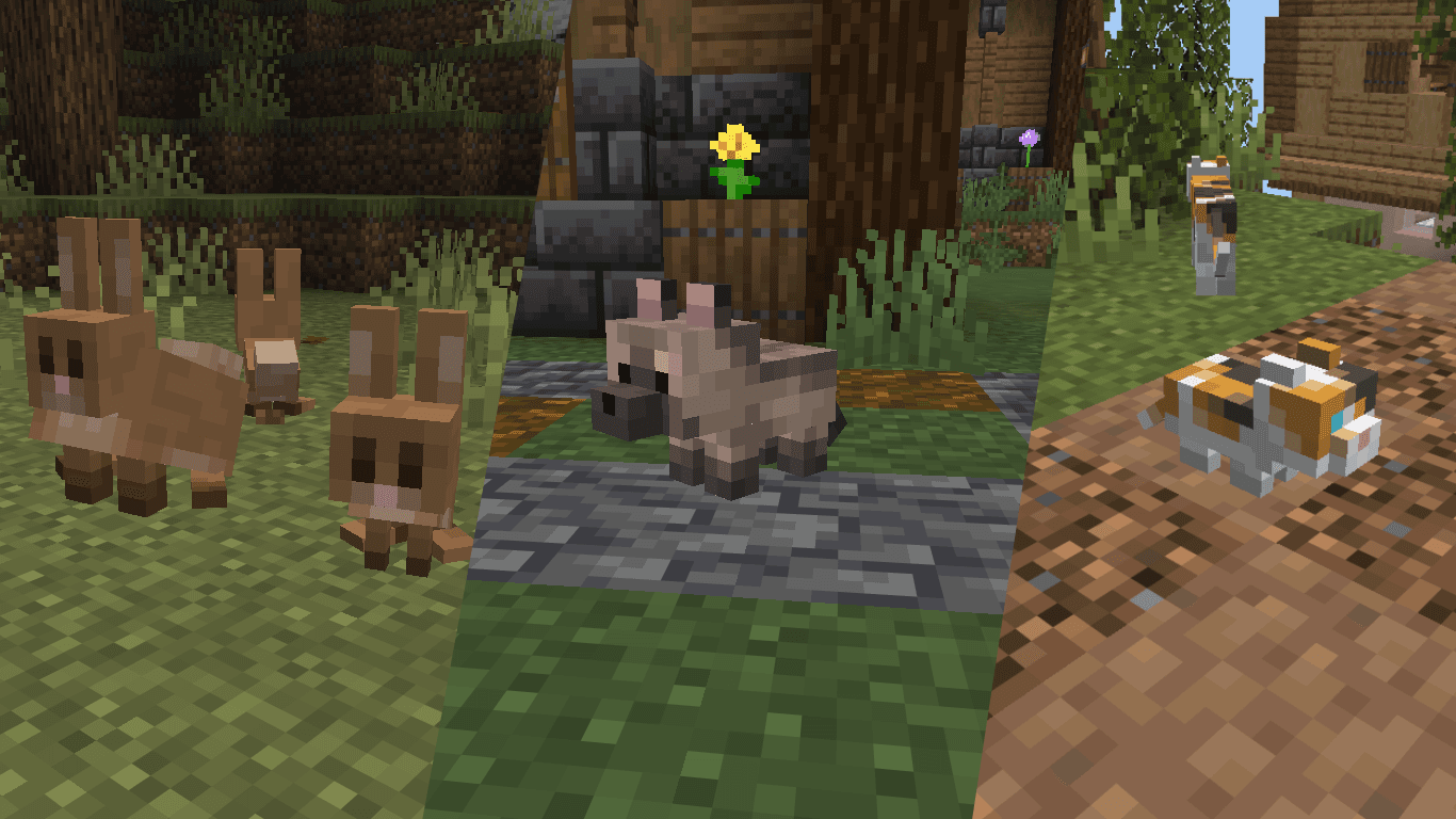 Baby Animals and Rabbit model backport screenshot