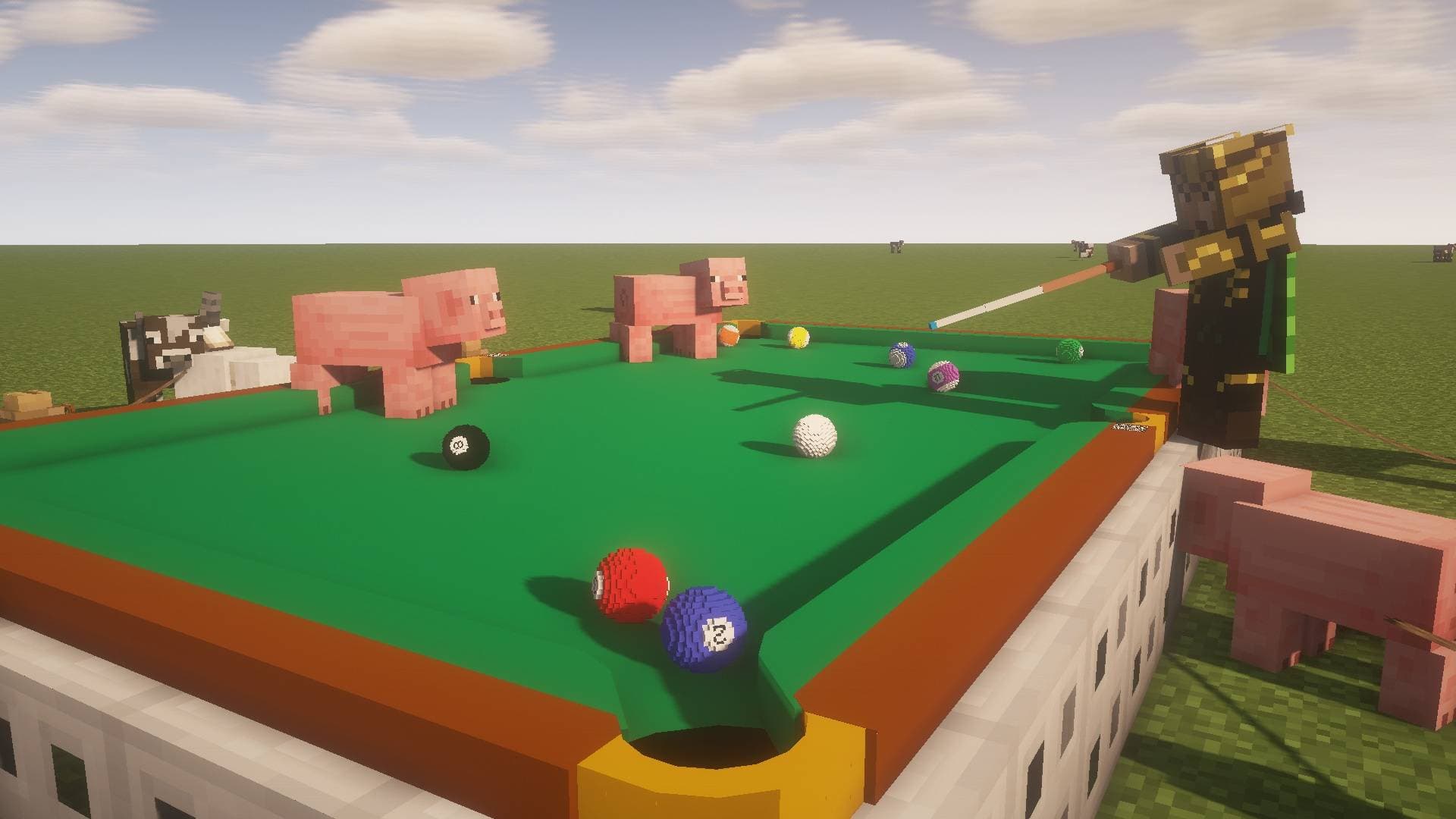 Pool Table and Billiards Balls screenshot