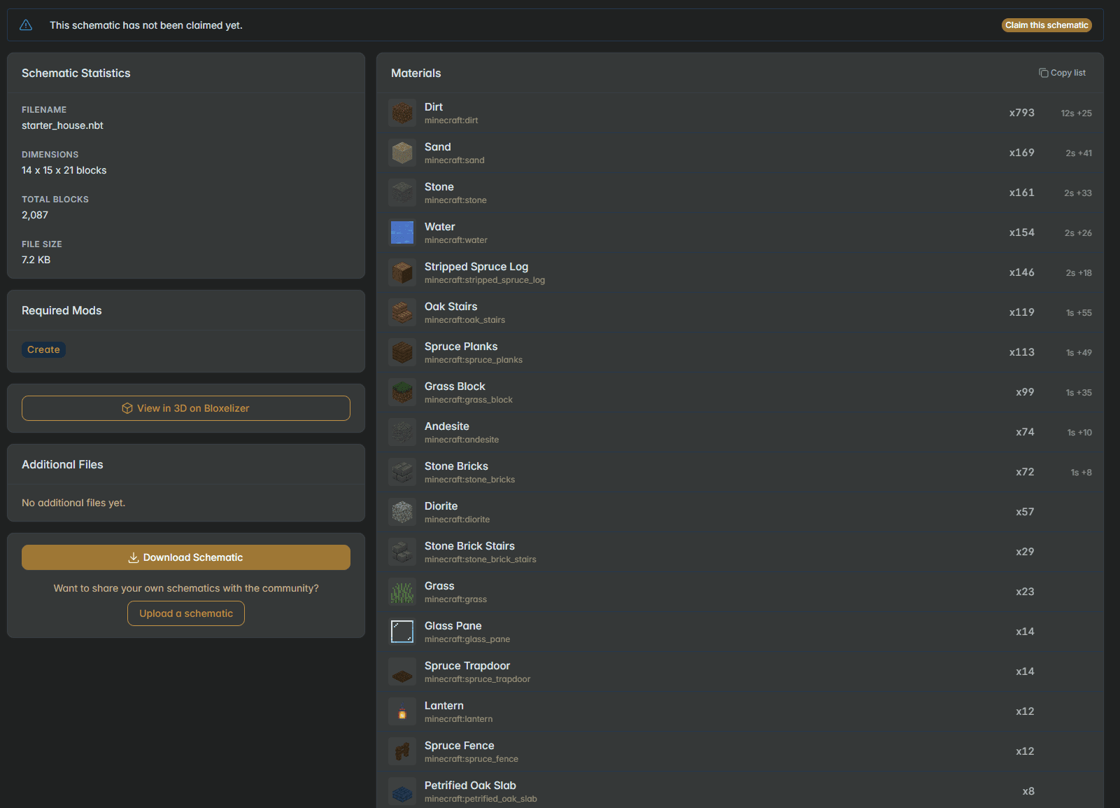 Create: Schematic Helper screenshot