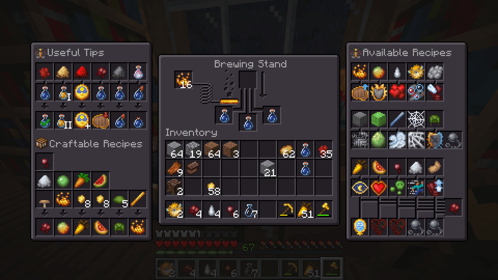 Potion Recipes: Dark Mode Edition! screenshot