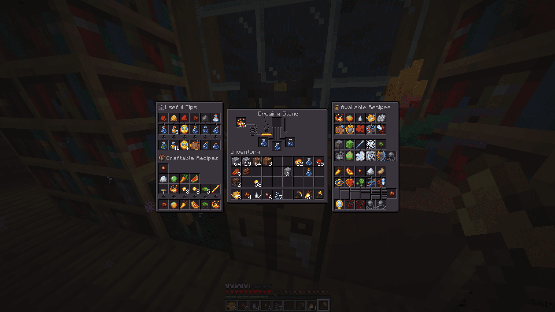 Potion Recipes: Dark Mode Edition! screenshot