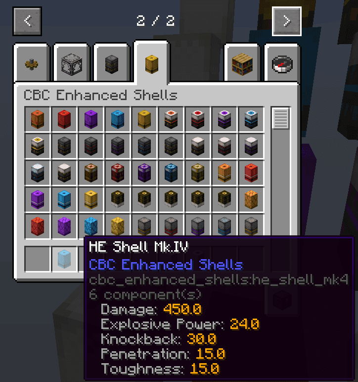 CBC Enchanced Shells [Create Big Cannons] screenshot
