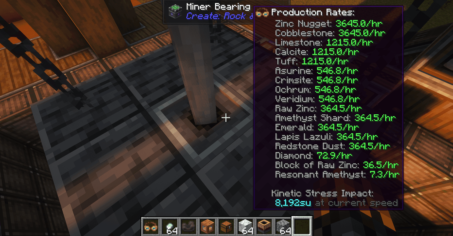 Create: Rock & Stone screenshot