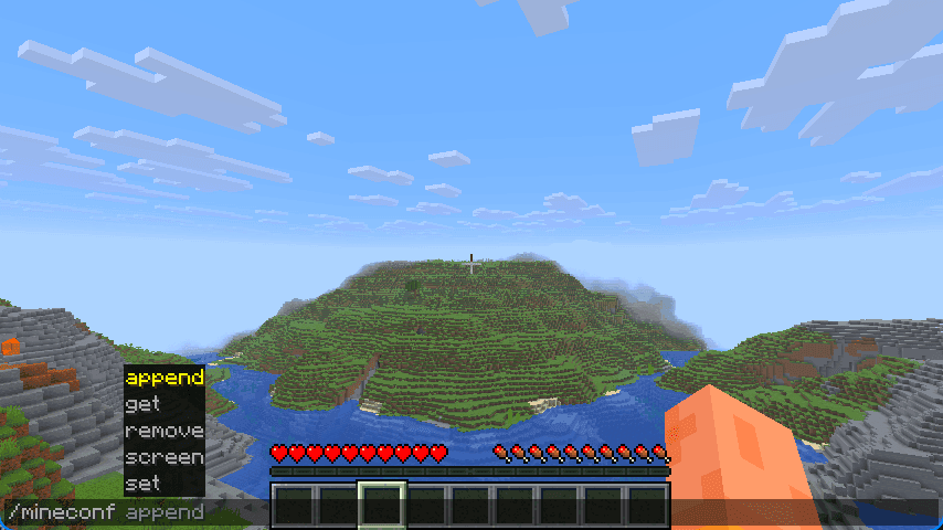 MineConf screenshot