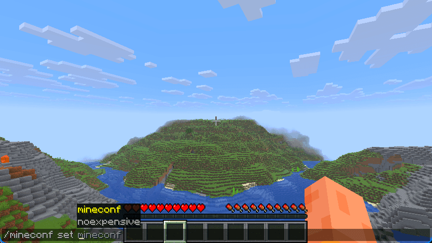 MineConf screenshot