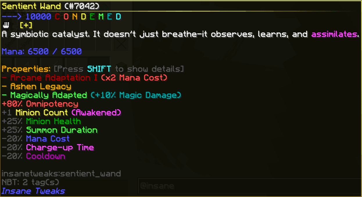 SRP&Wizardry InsaneTweaks screenshot