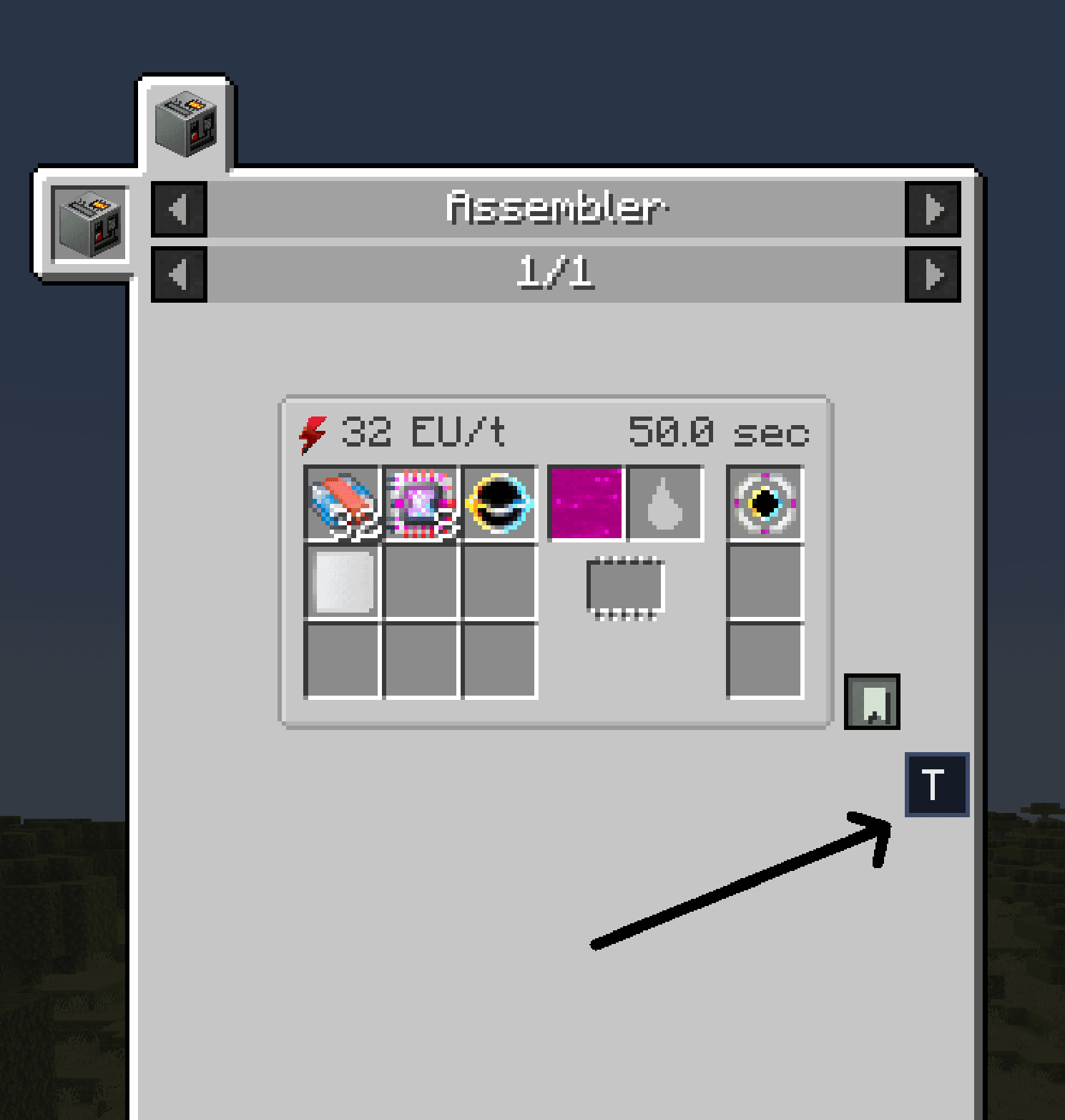 Just Enough Crafting Tree (JECT) screenshot