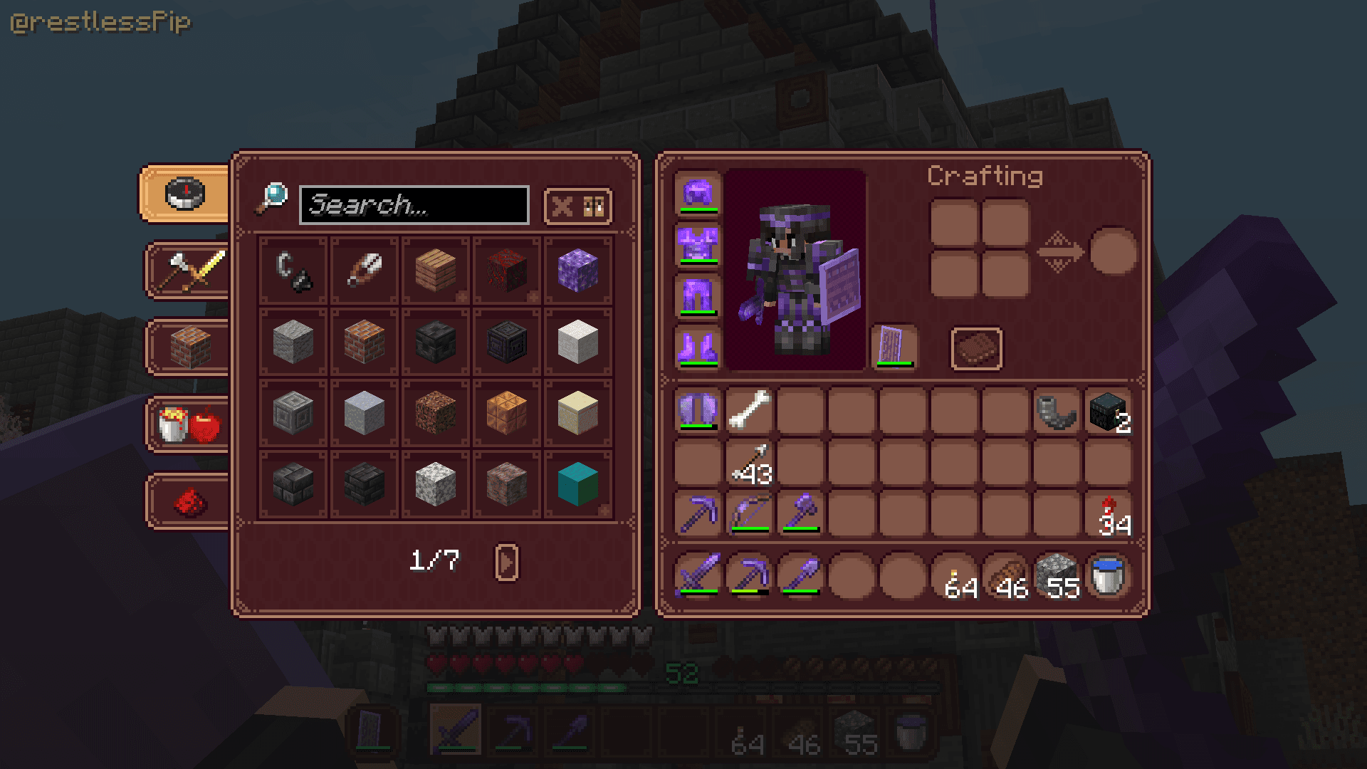 Dark Coffee GUI screenshot