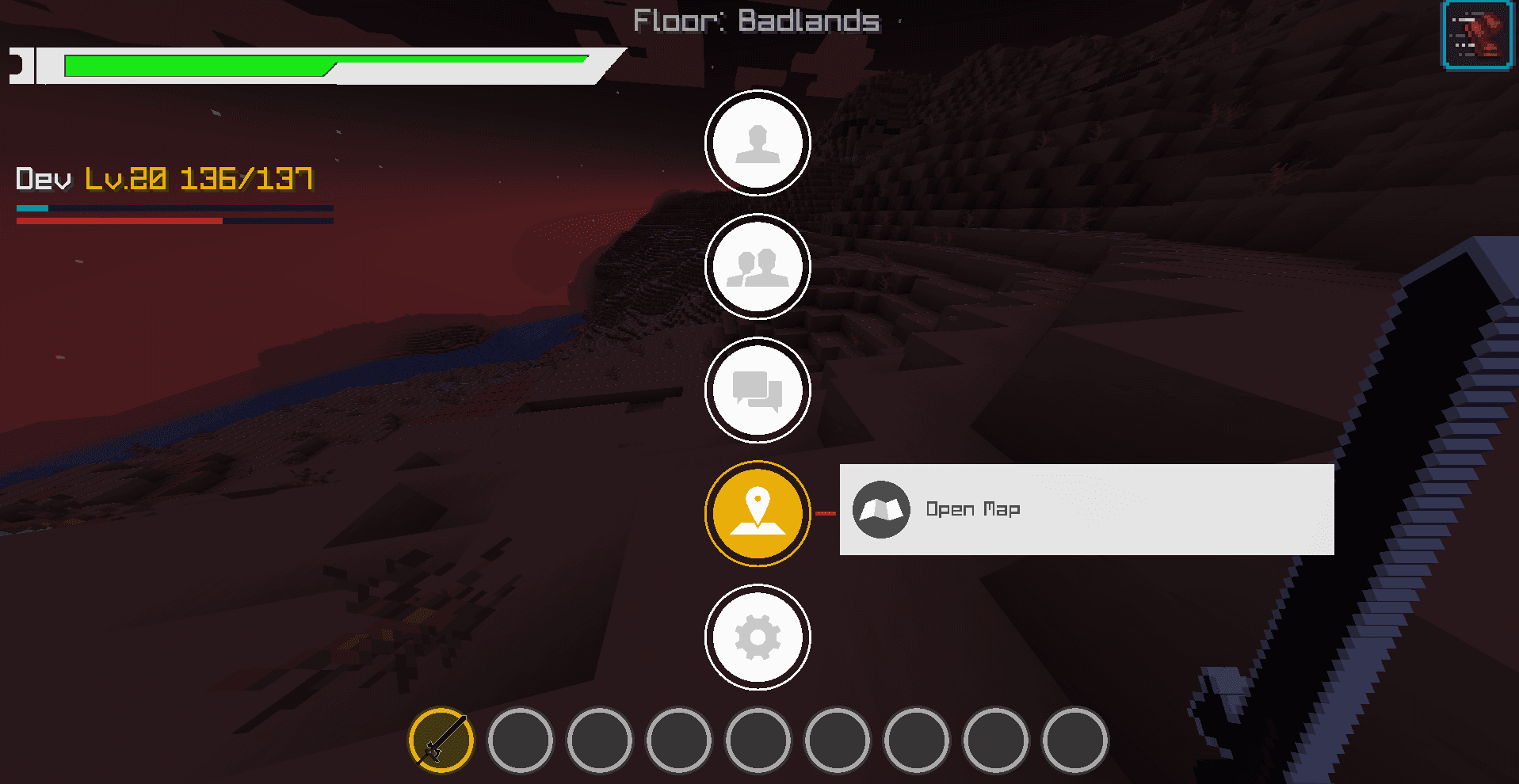 DASAO UI screenshot