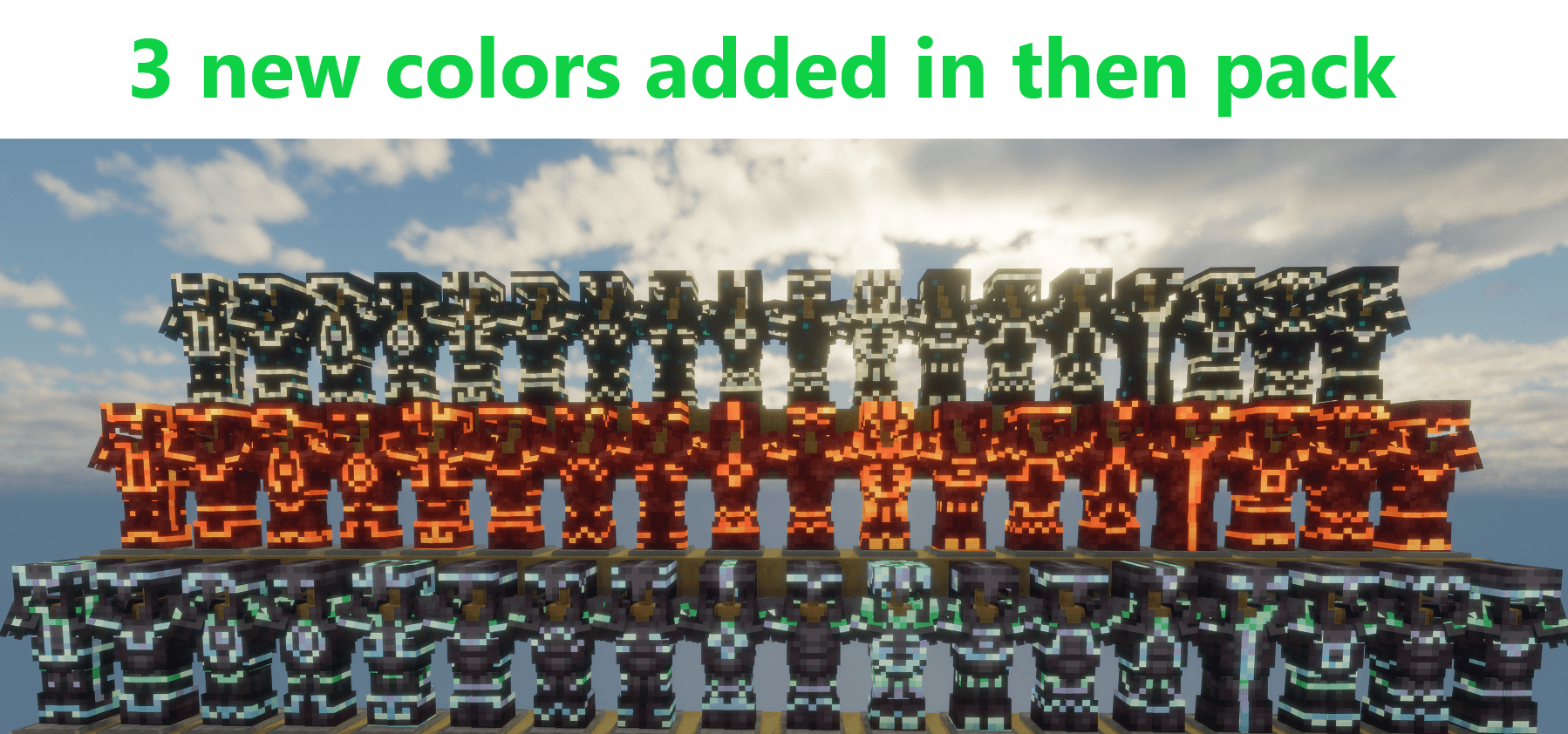 Glowing Trim Armors screenshot