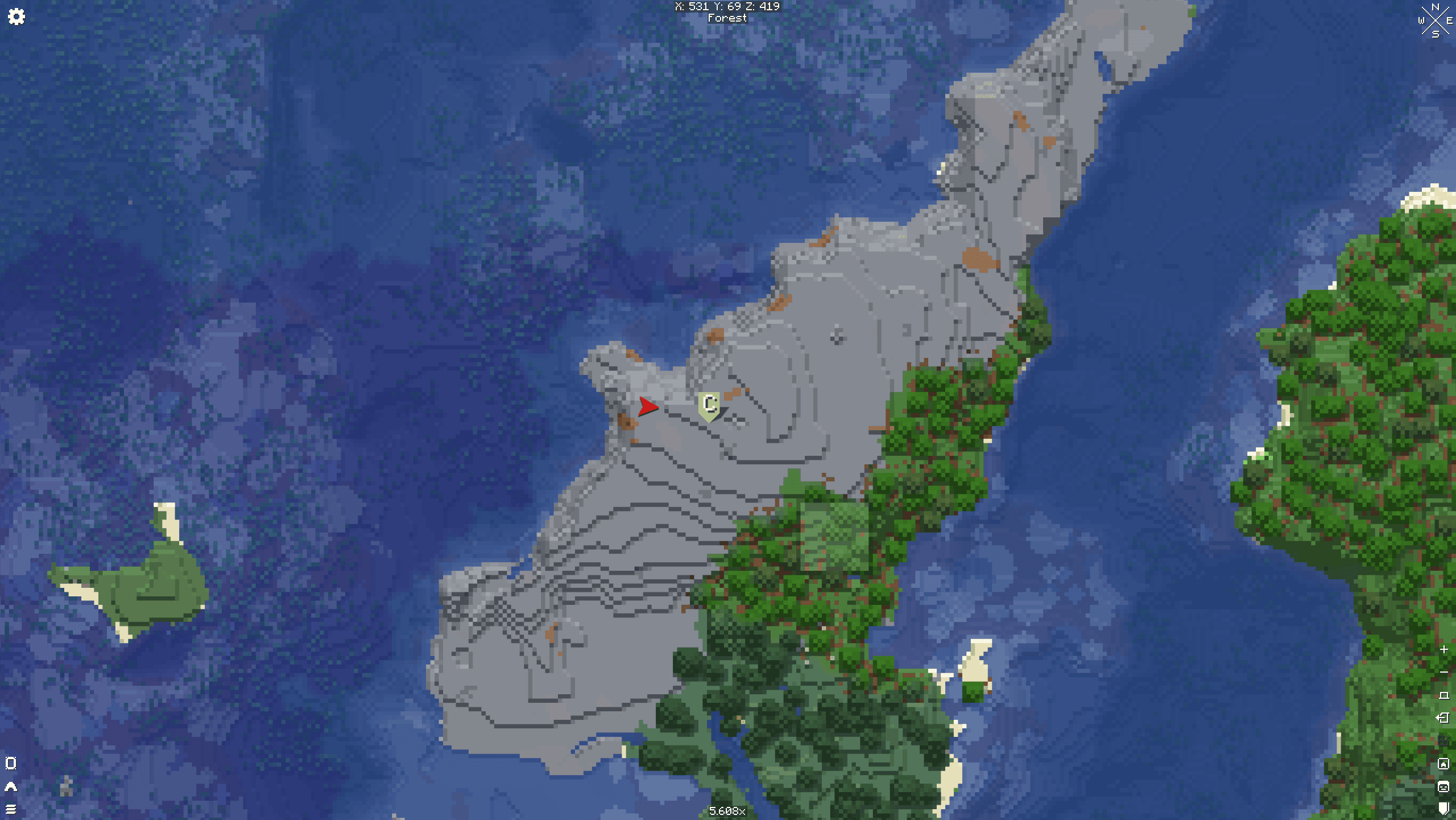 Xaero Custom Waypoint Colors screenshot