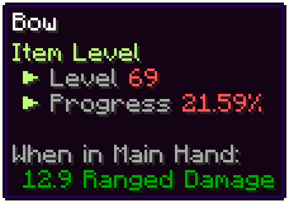 Lukas' Weapon Leveling screenshot