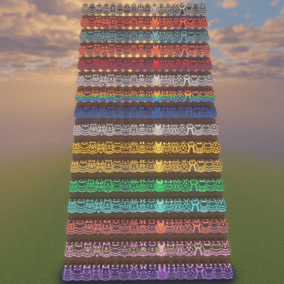 Glowing Trim Elytra screenshot
