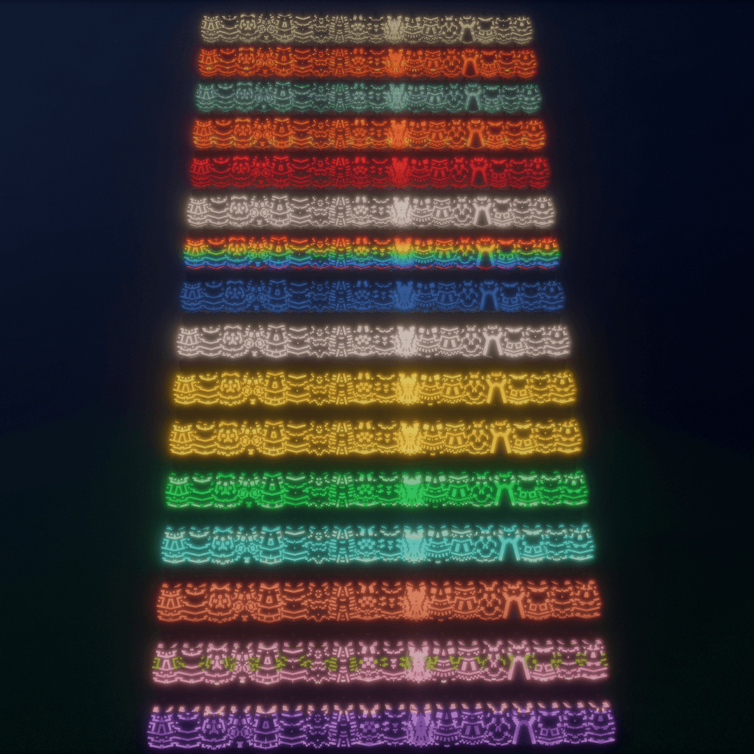 Glowing Trim Elytra screenshot