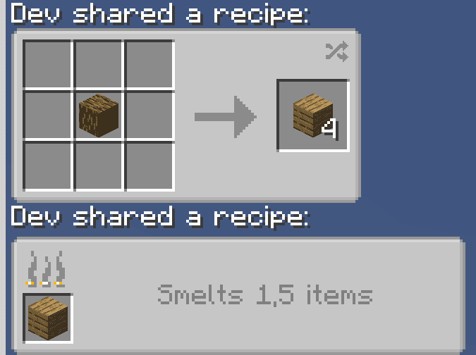 Just Enough Recipe Sharing (JERS) screenshot