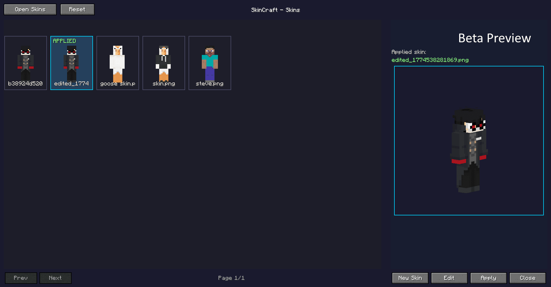 SkinCraft screenshot