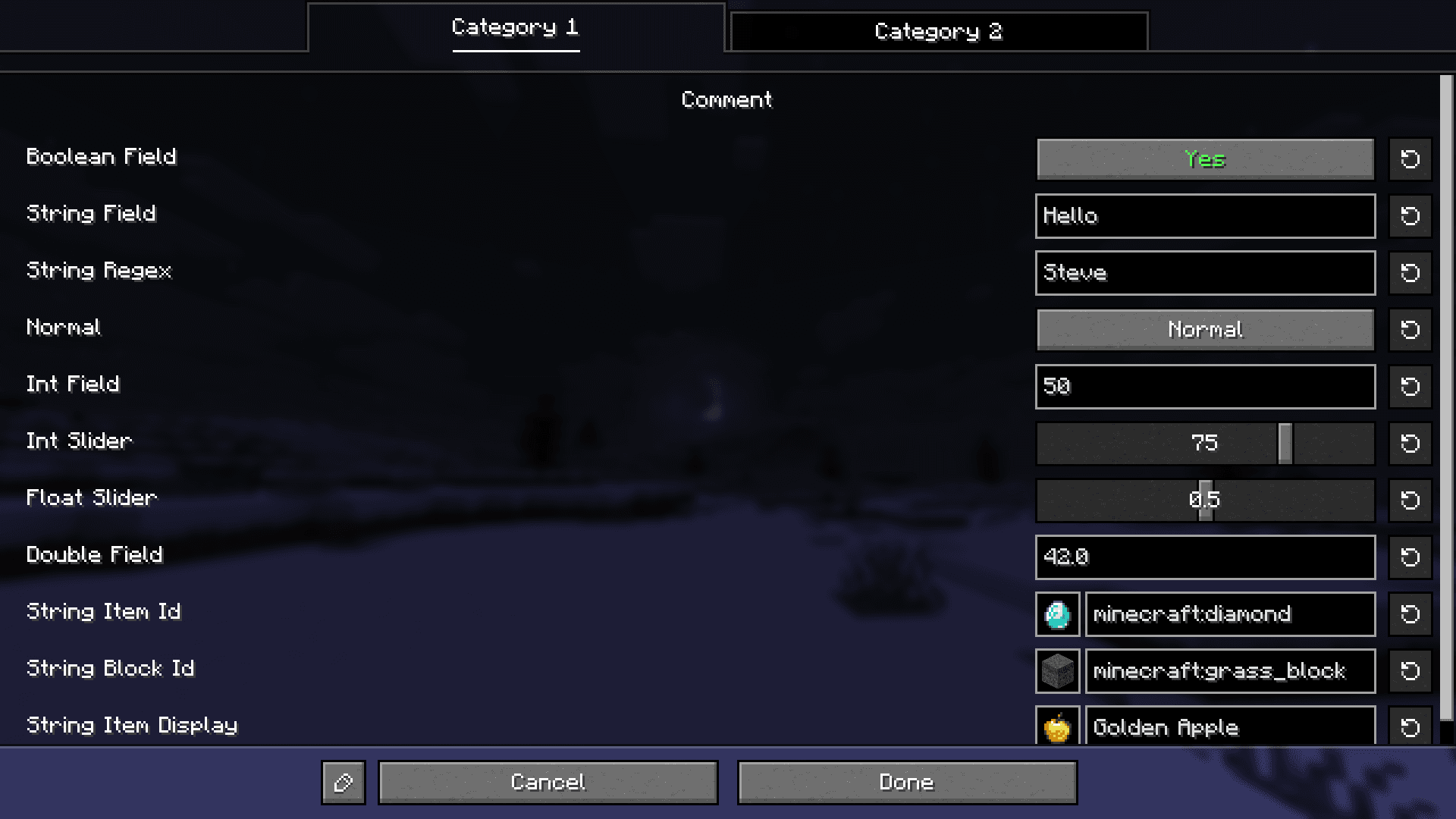 ConfigLib TXF screenshot