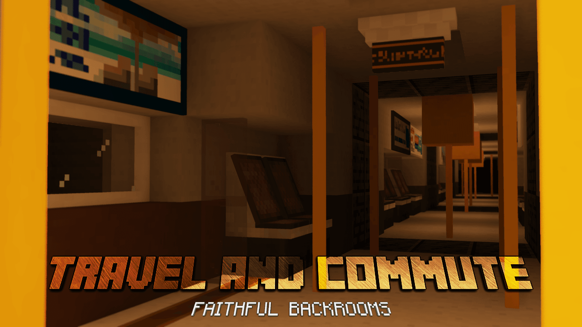 Faithful Backrooms (Immersive Portals Support) screenshot