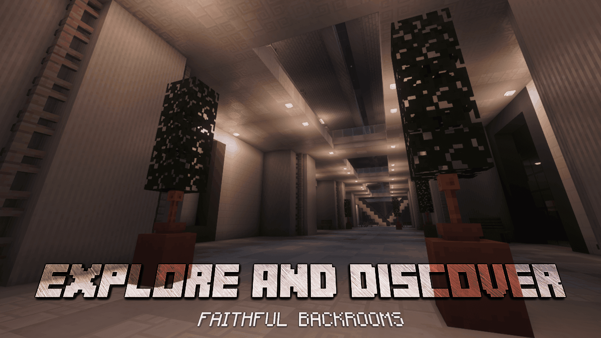 Faithful Backrooms (Immersive Portals Support) screenshot