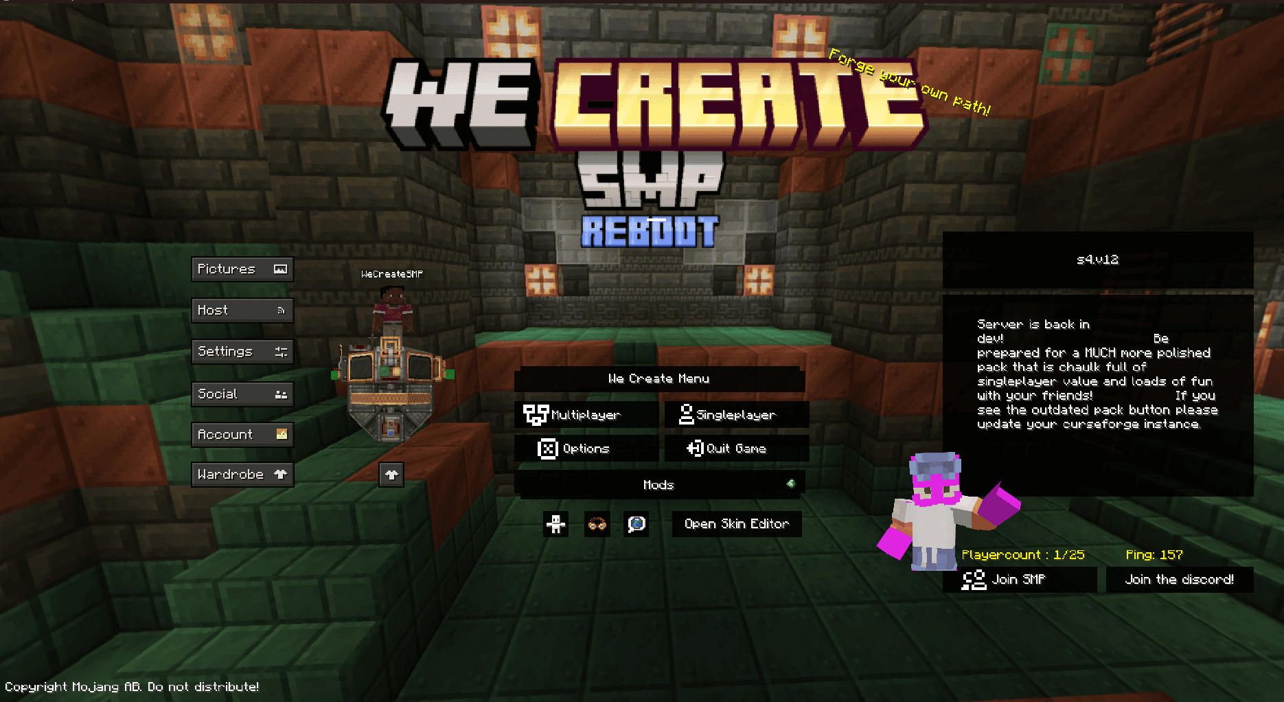 We Create SMP screenshot