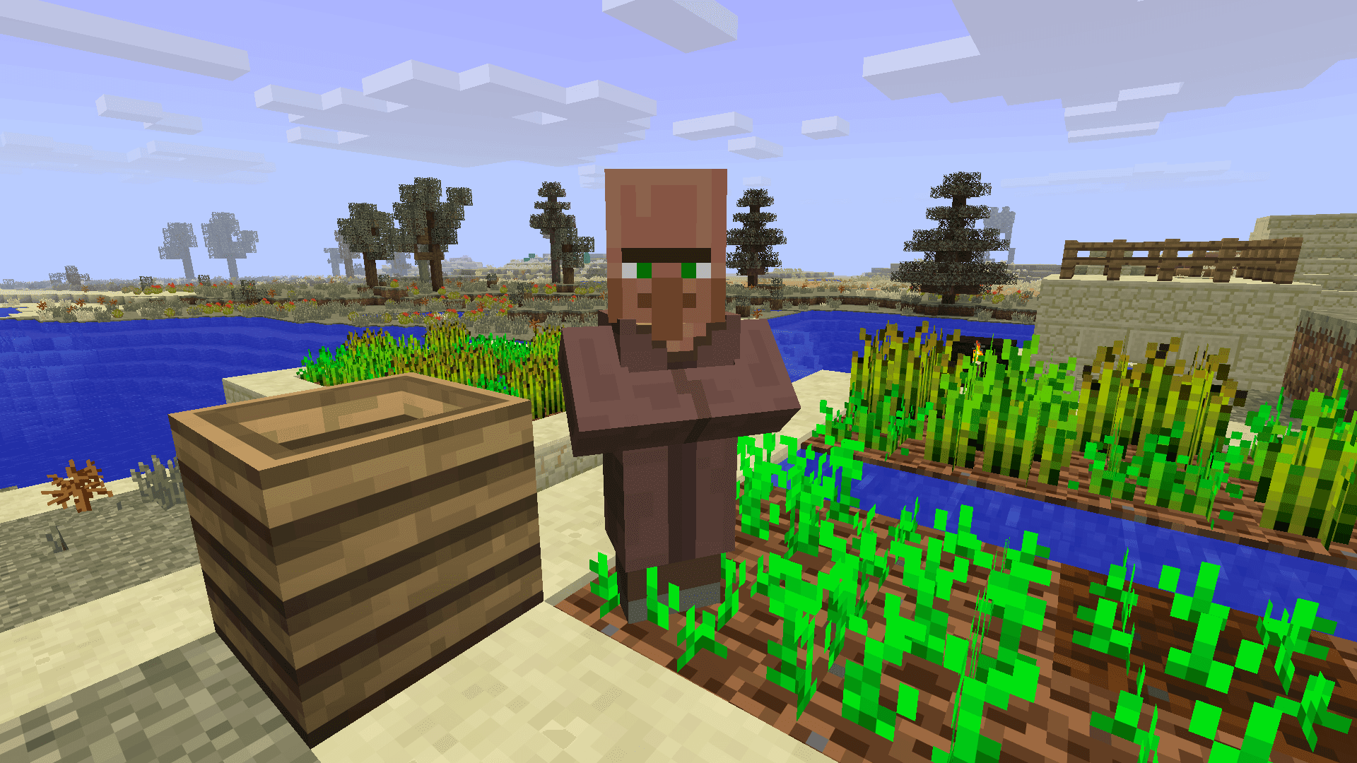 Classic Villagers and Zombie Villagers screenshot