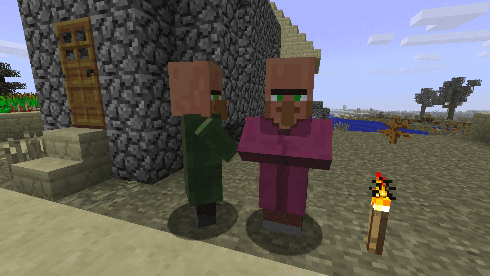 Classic Villagers and Zombie Villagers screenshot
