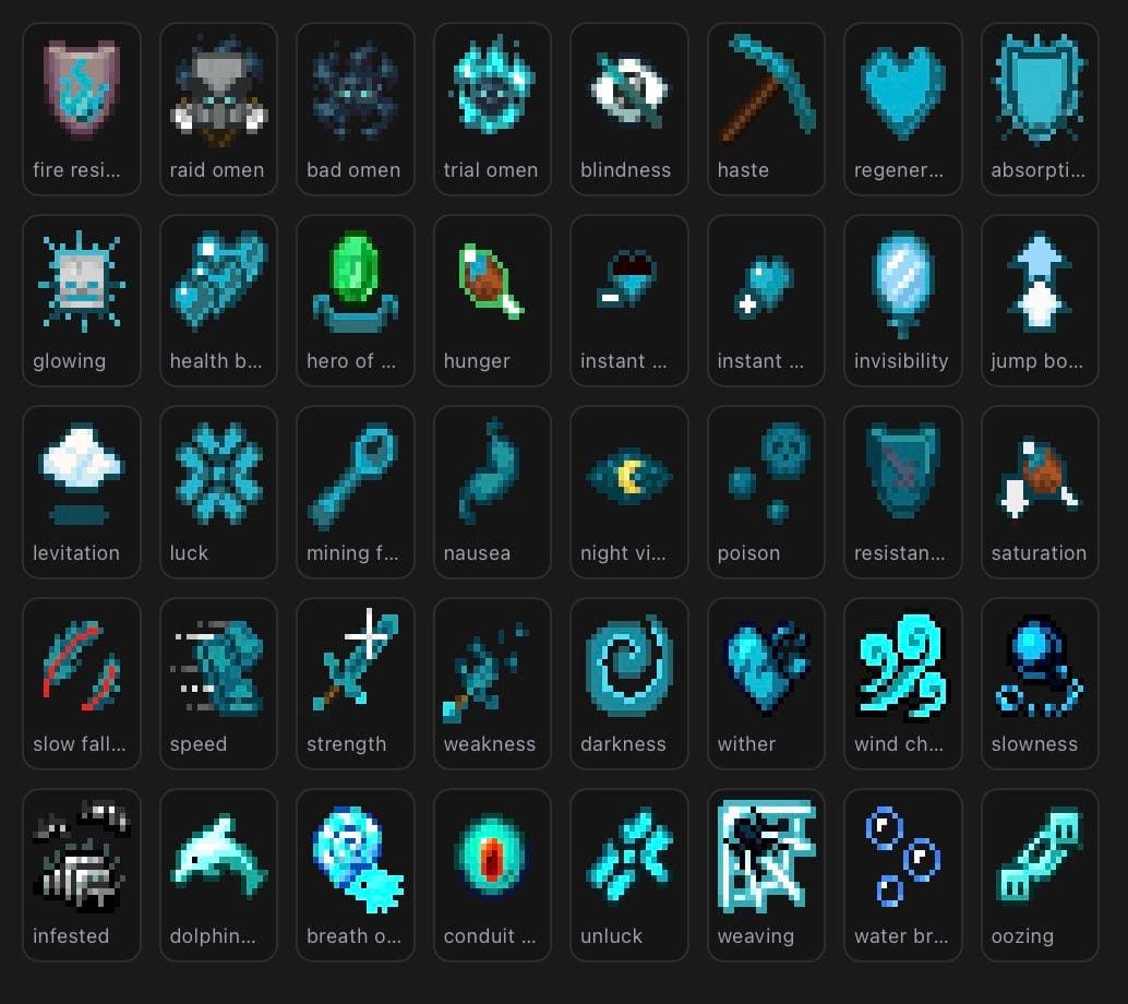 Cyan PvP Texturepack Java screenshot