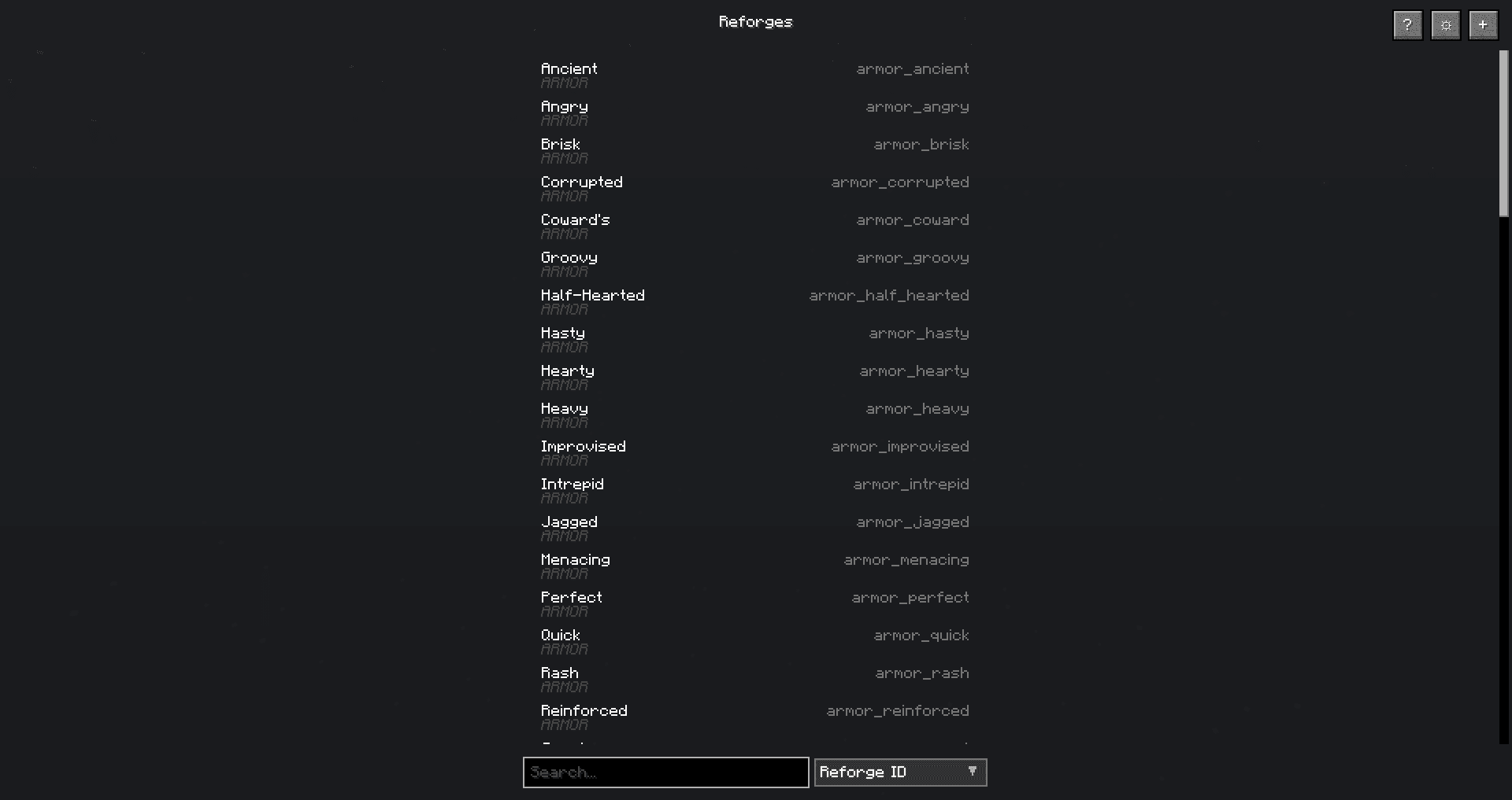 Random Reforges screenshot