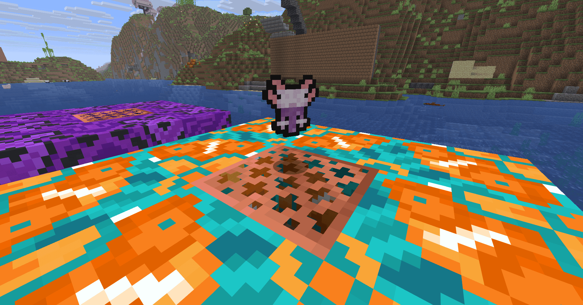 Cute Axolotl Totem screenshot