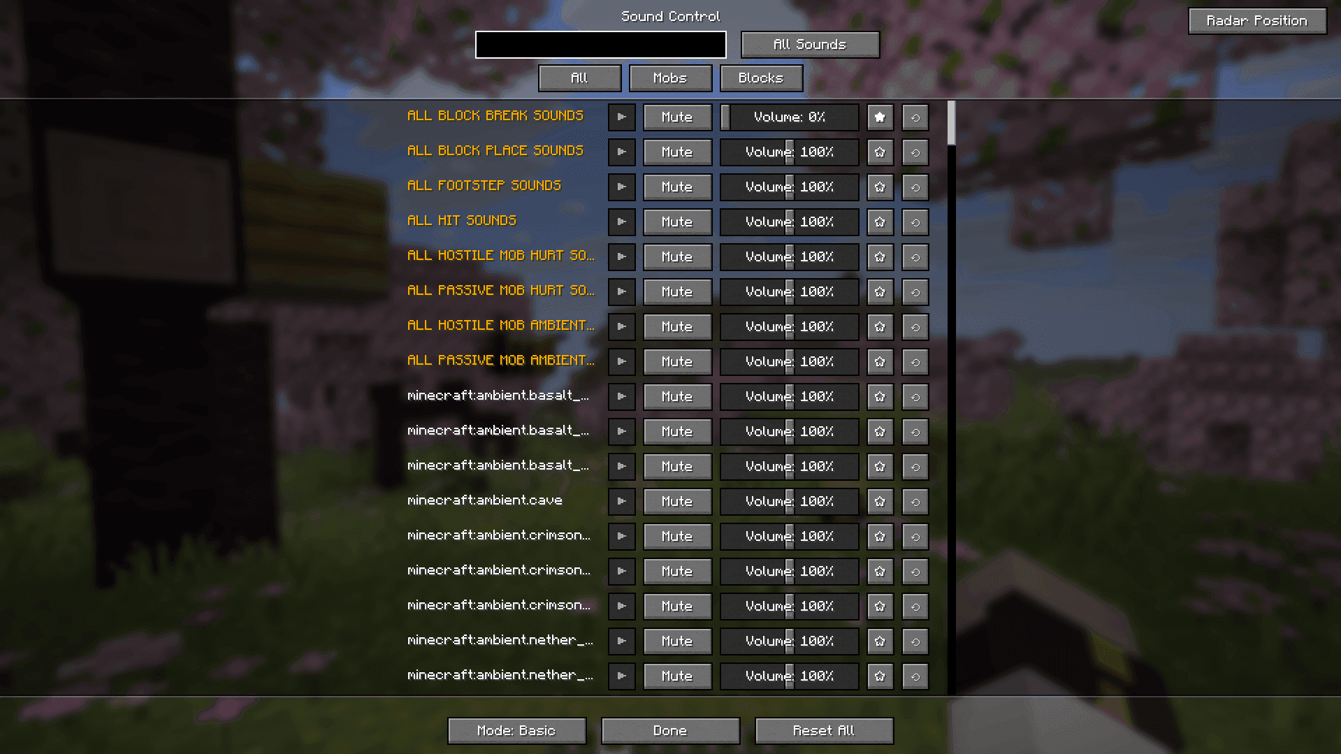 Advanced Sound Control screenshot