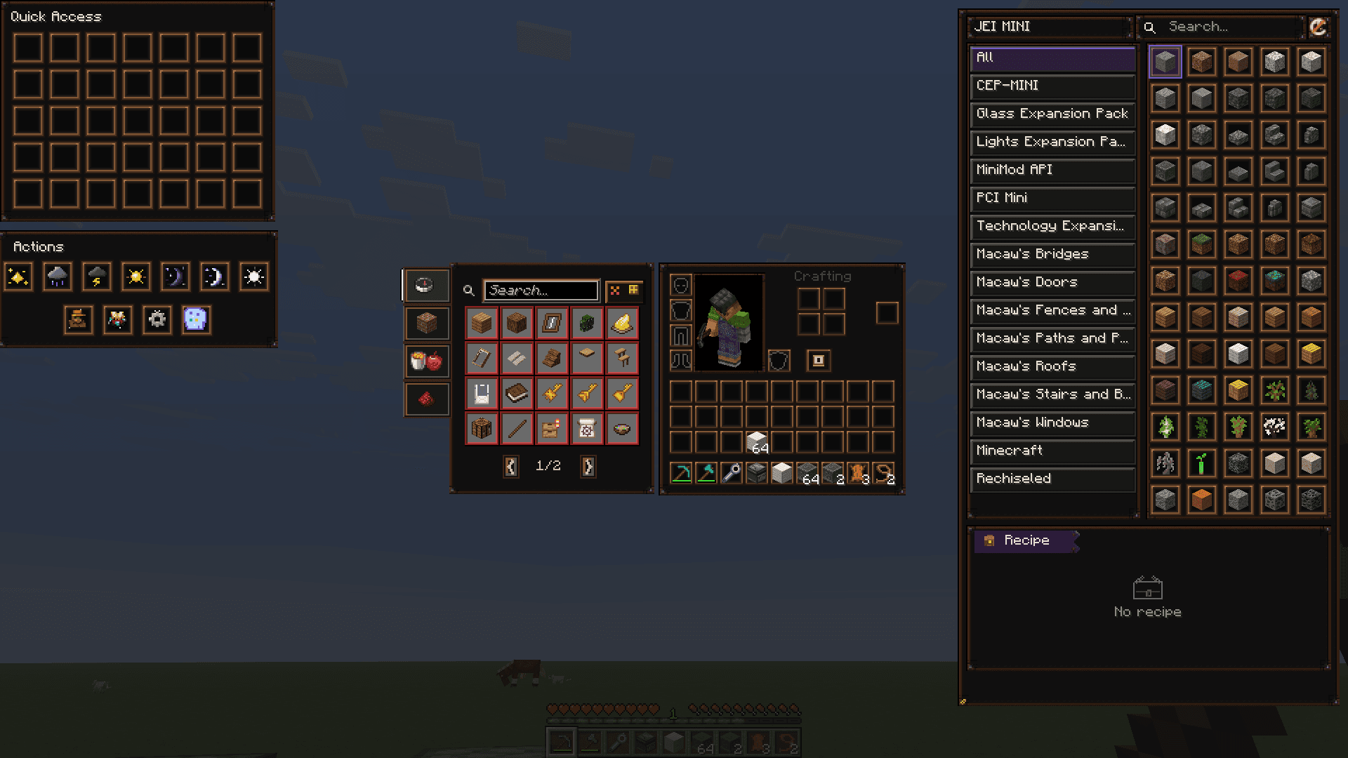 MINIMOD-JEI screenshot