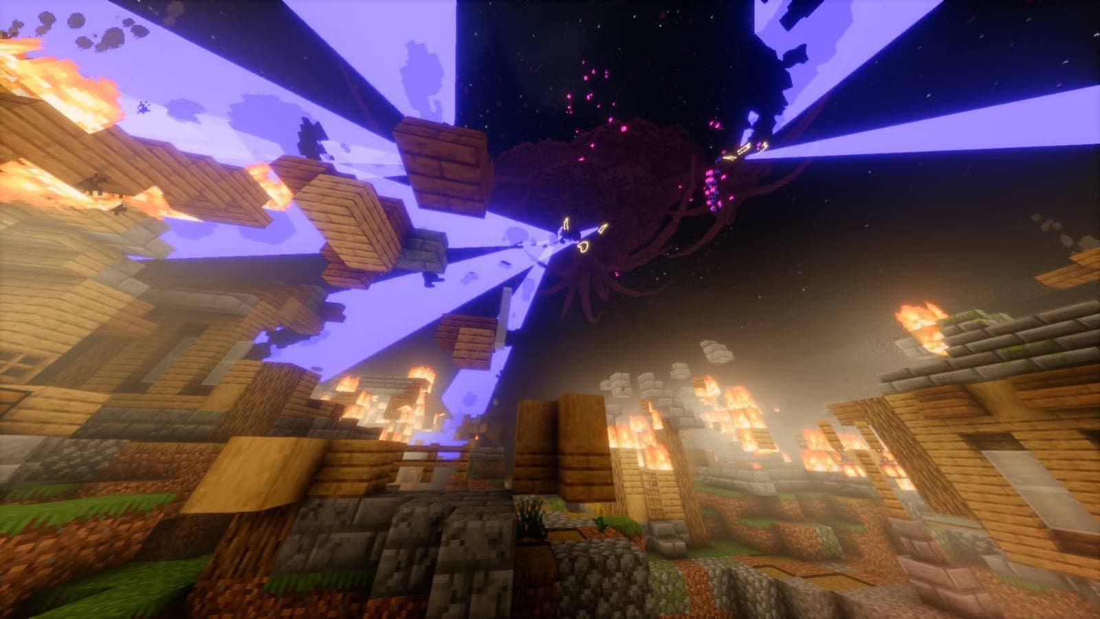 Immersive Wither Storm Fabric screenshot