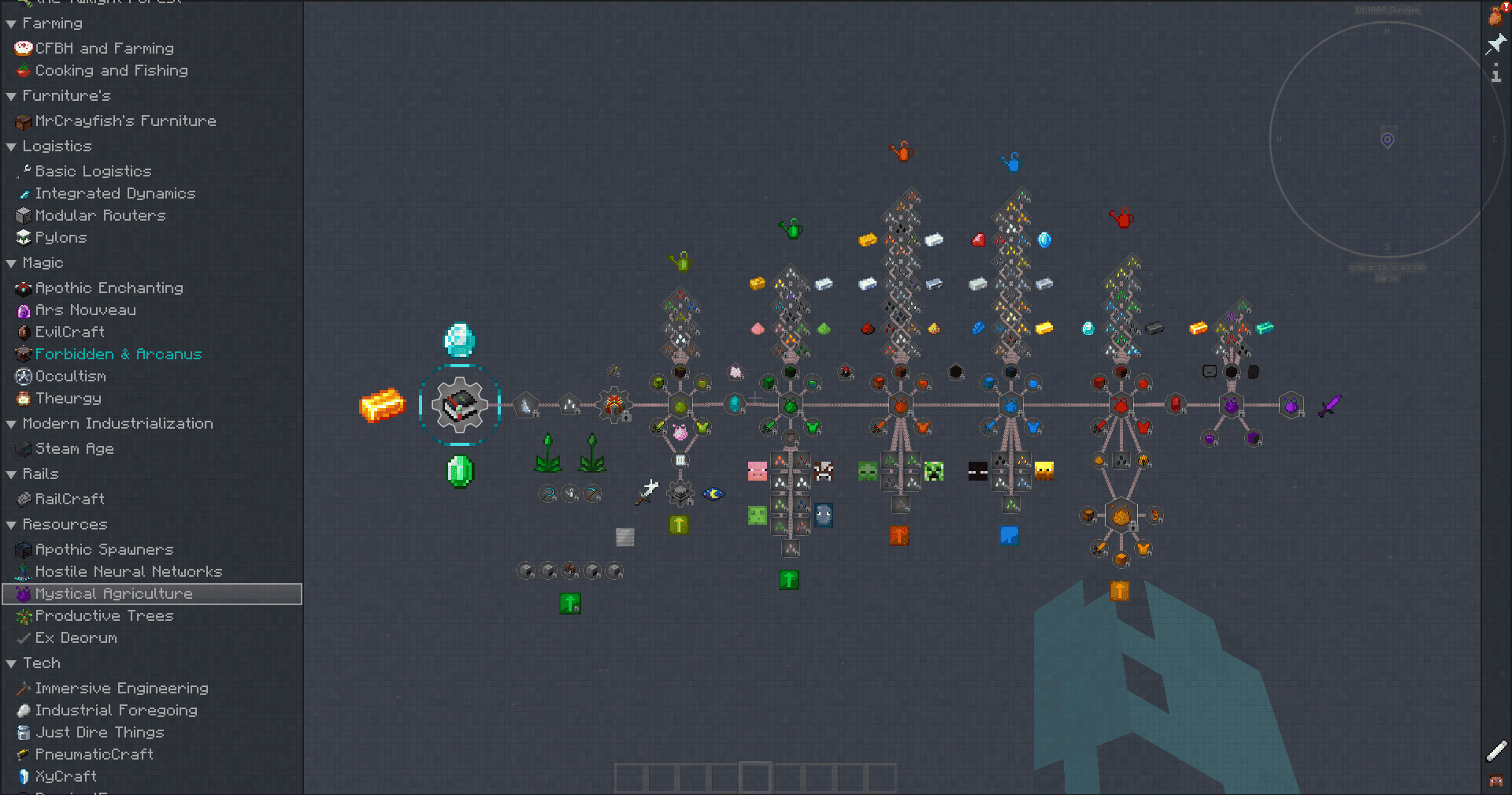 RockTown Tech World Sky Block screenshot
