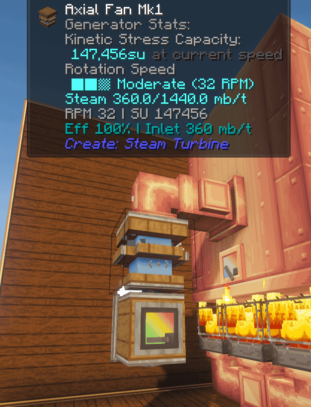 Create: Steam Turbines screenshot