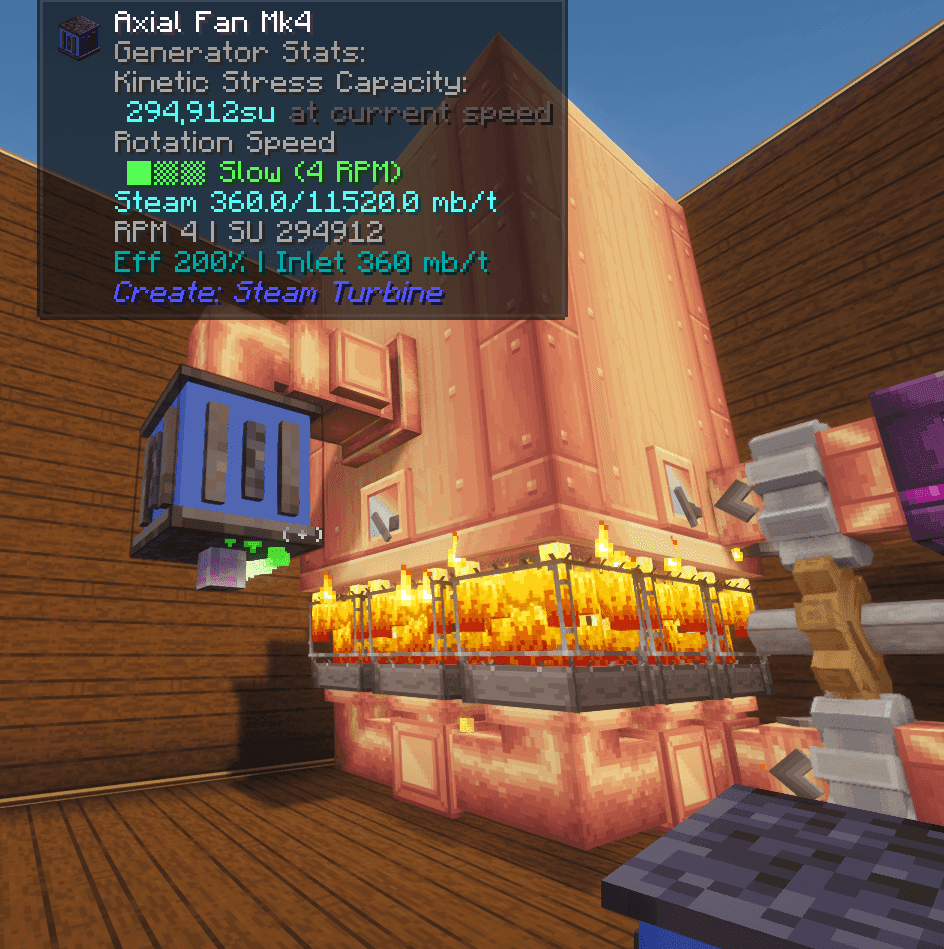 Create: Steam Turbines screenshot