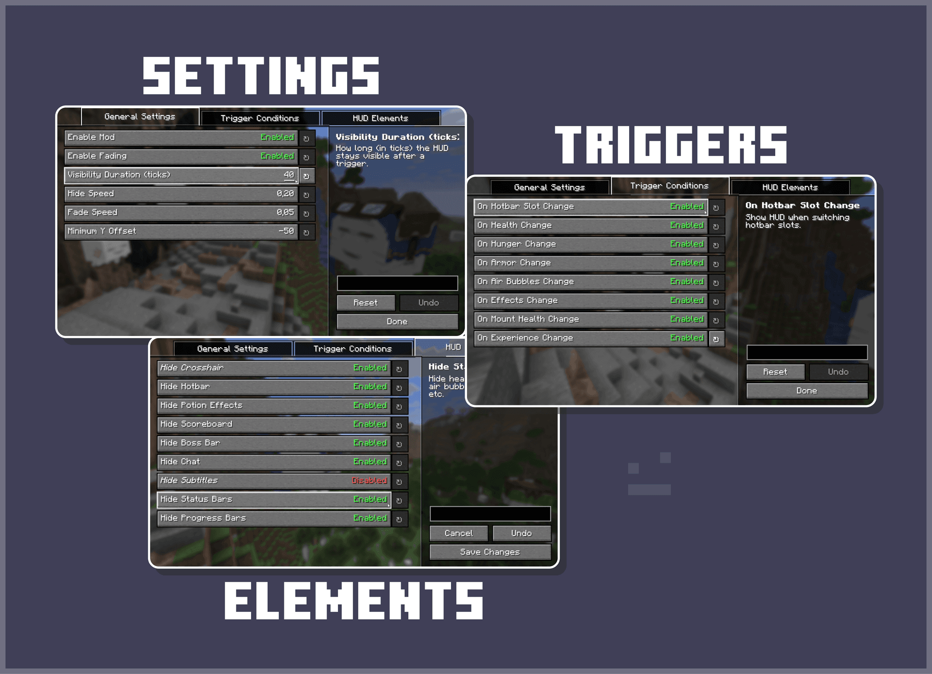Hudless screenshot