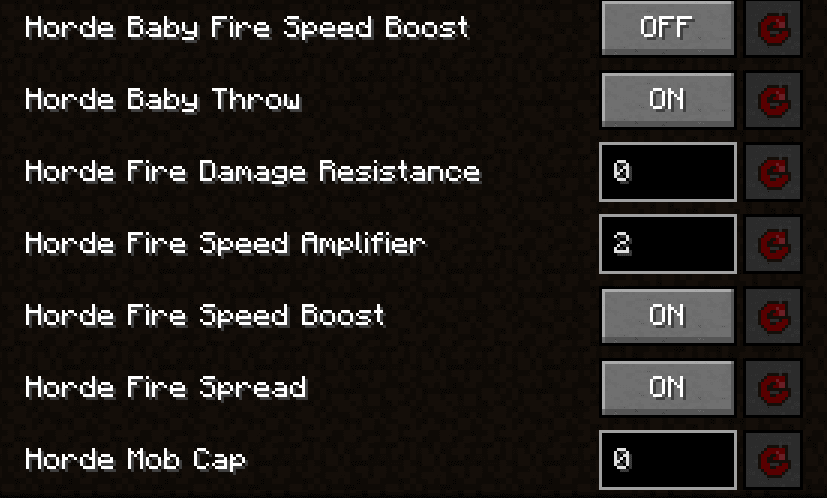 Enhanced Hordes Tweaks screenshot