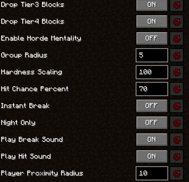 Enhanced Hordes Tweaks screenshot