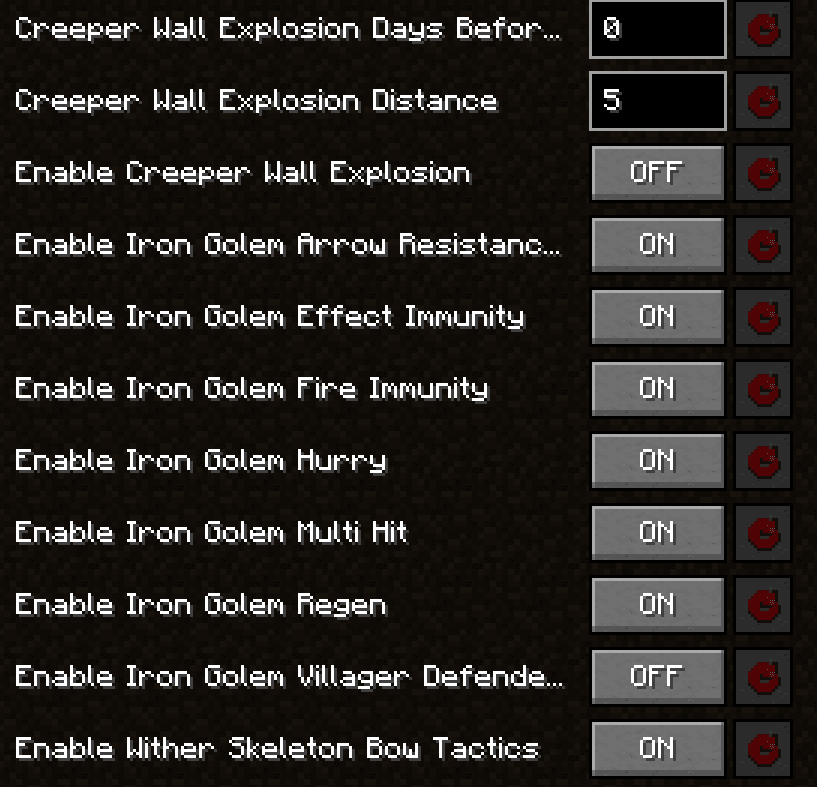Enhanced Hordes Tweaks screenshot