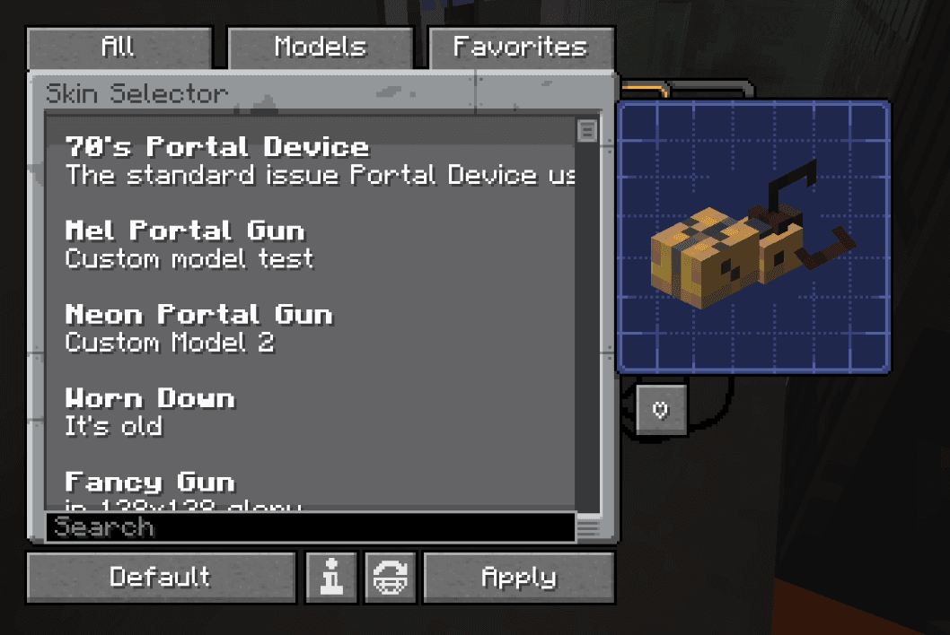 Customizable Portal Gun Skins screenshot
