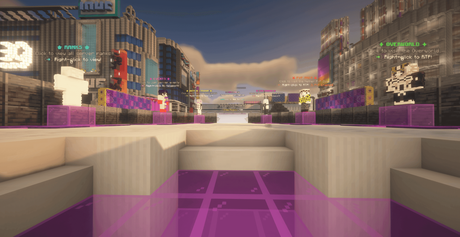Jujutsu Kaisen GoatjoMC Server screenshot