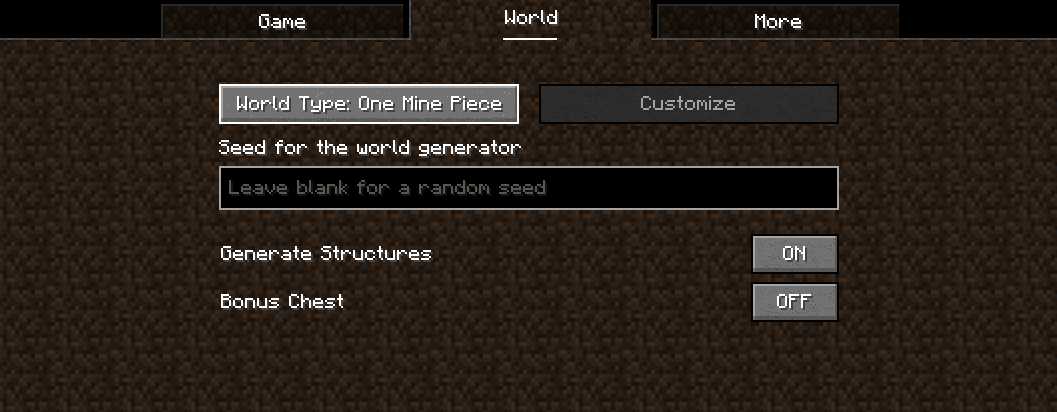 One Piece World Like (Mine Piece Version) screenshot