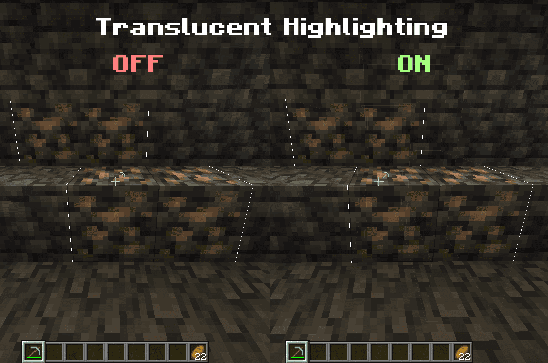 VeinMiner Hotkey screenshot