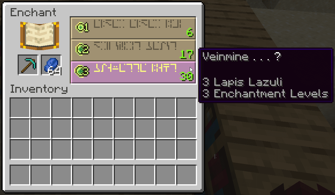 VeinMiner Enchantment screenshot